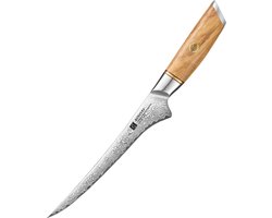 Fileermes van de XinZuo B37 Damascus Series