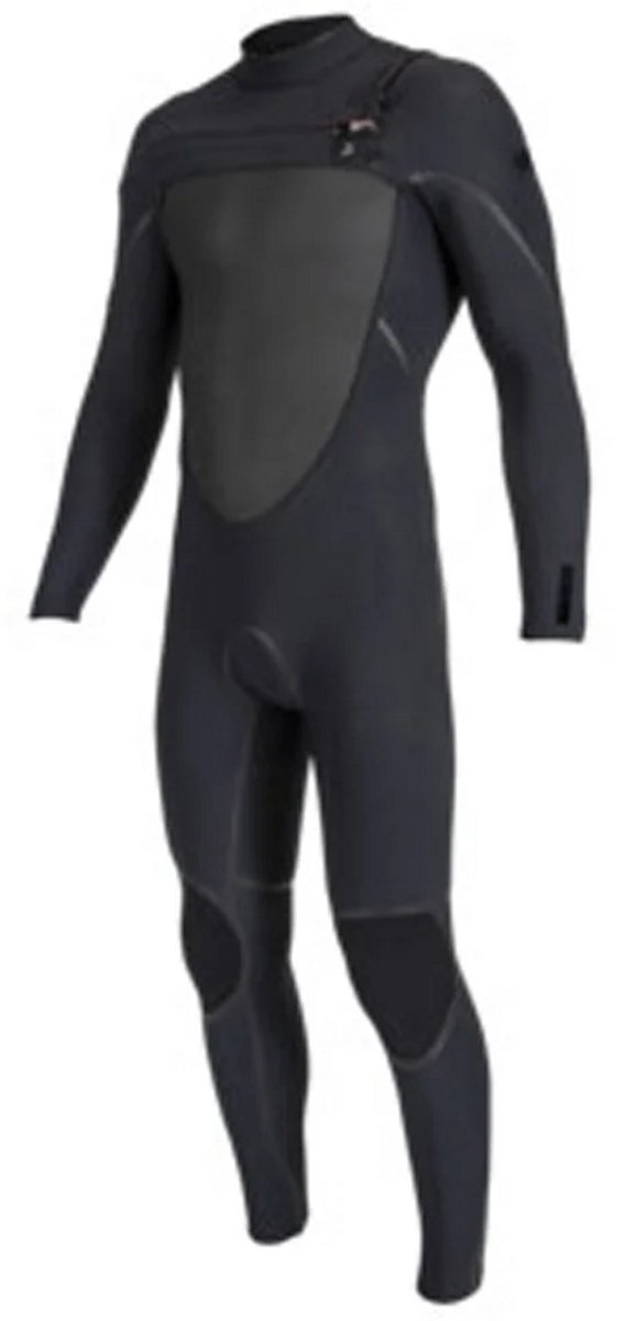O'Neill Hyperfreak Fire 5/4mm Heren Wetsuit – Chest Zip – Fullsuit – Zwart – Maat XLT – Wintermodel