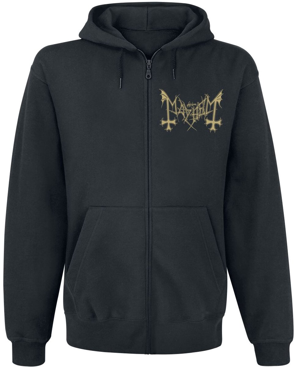 Mayhem Daemon Heren Vest met capuchon - zwart - XL