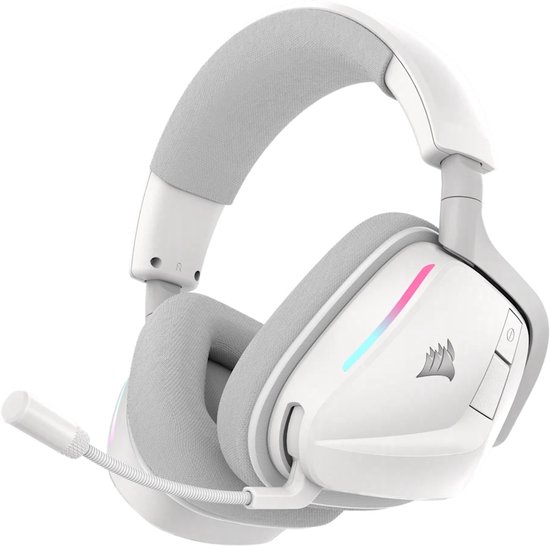 Corsair Void RGB V2 Wireless - Draadloze Gaming Headset - Spatial Audio - Wit - PC/PS5/PS4/Switch