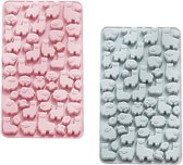 Siliconen bakvorm Alpacavorm voor DIY bakaccessoires - 2 stuks