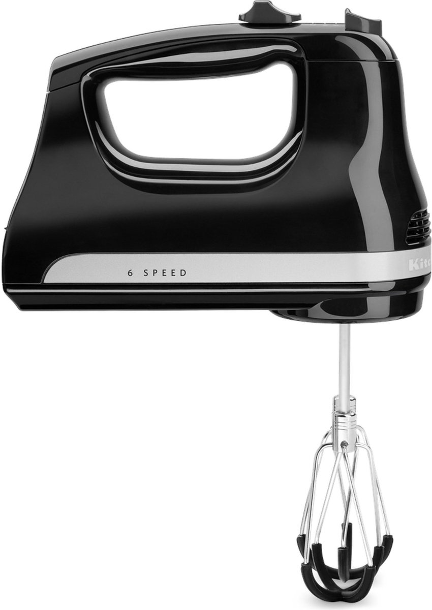 KitchenAid Handmixer - 6 standen - onyx zwart - 5KHM6118EOB