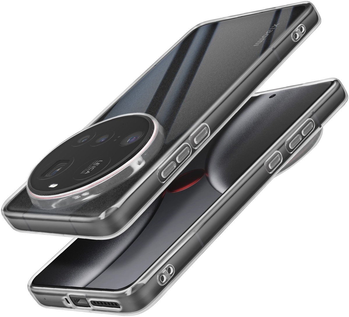 Mayaxess, Zachte Silicone Cover voor Xiaomi 15 Ultra, Transparant