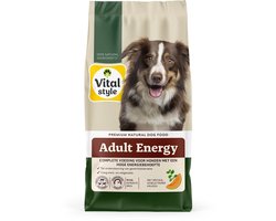 Vitalstyle Adult Energie Hondenvoer 10 kg
