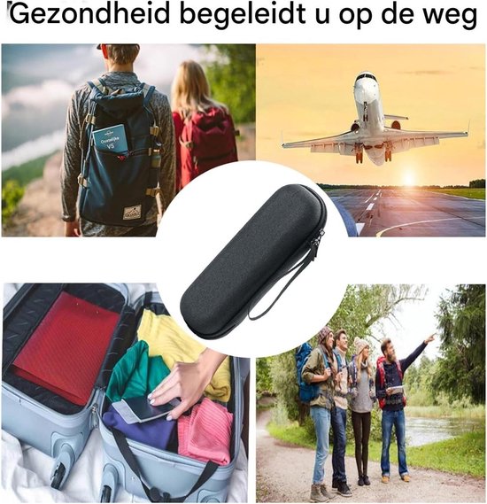 Gekoelde insuline reiskoffer - Diabetische reiskoffer - 2 stuks - EVA opbergtas - Handige gekoelde waterdichte opbergtas voor insuline - Houd insuline koel tijdens uitgaan, reizen, werken of sporten - Draagbare verpakkingsdoos van MKD与你同在 — afbeelding 3