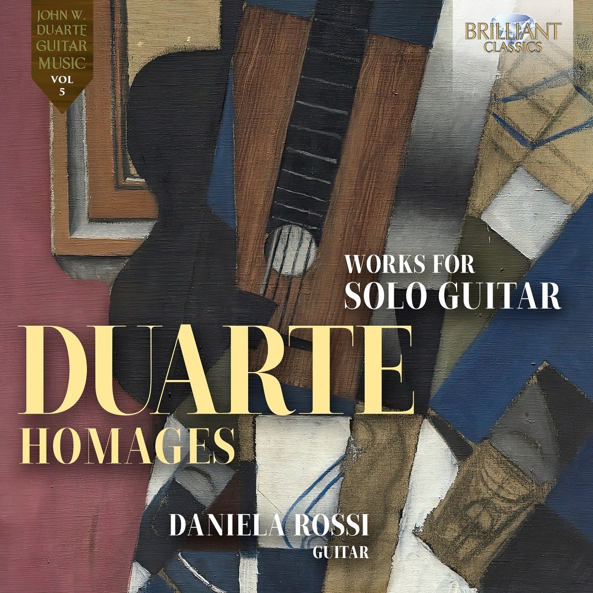 Daniela Rossi - Duarte: Homages, Works For Guitar Solo (CD)