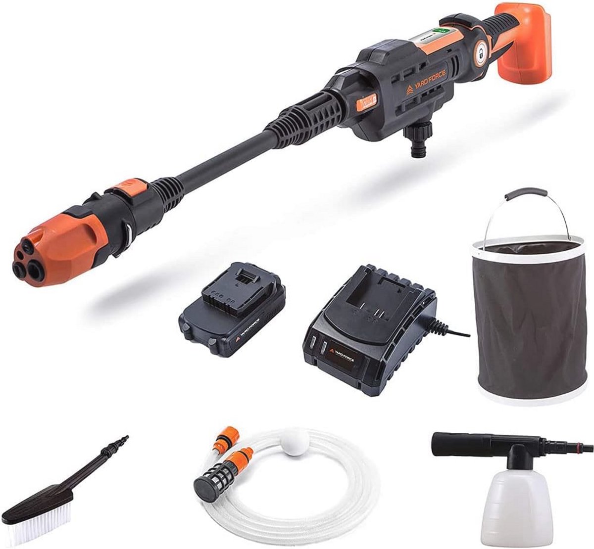 Accu Hogedrukreiniger voor Irrigatie en Reiniging - 20V, 22 Bar