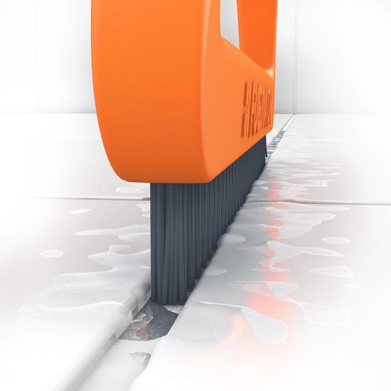 Tegelvoegenborstel Oranje/Grijs - Perfect voor Schone Voegen van PéBéO — afbeelding 3
