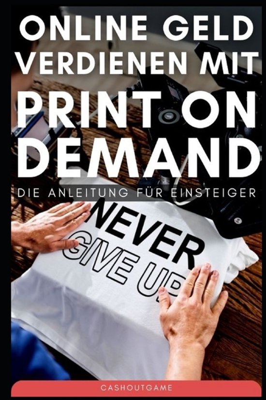 Online Geld verdienen mit Print on Demand - cover