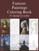 Famous paintings coloring book