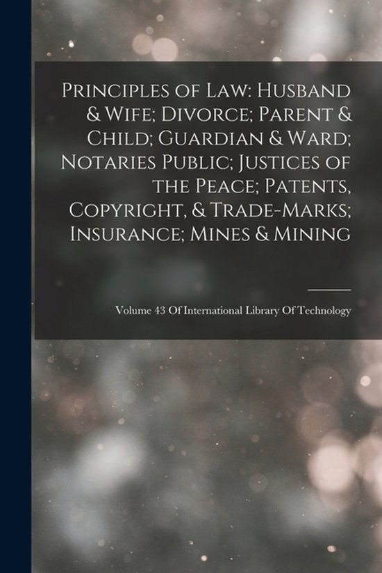Principles of Law - cover