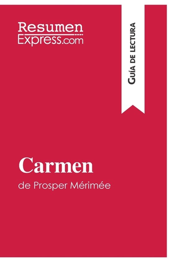 Carmen de Prosper Mérimée (Guía de lectura) - cover