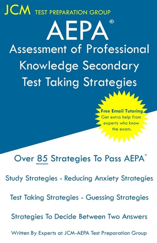 AEPA Assessment of Professional Knowledge Secondary - Test T ... - cover