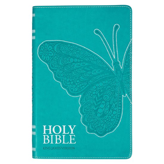KJV Bible Gift Edition (Faux Leather, Teal)