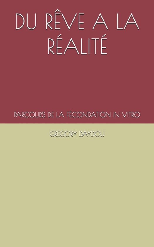 Du Rêve a la Réalité - cover