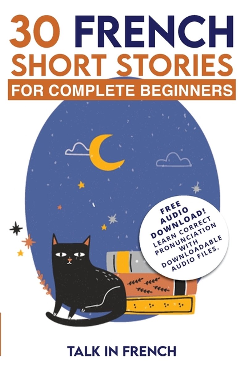 Omslag van 30 French Short Stories for Complete Beginners