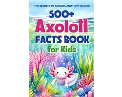 500+ Axolotl Facts Book for Kids