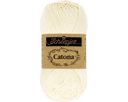 Scheepjes Catona 50 gram - 130 Old Lace