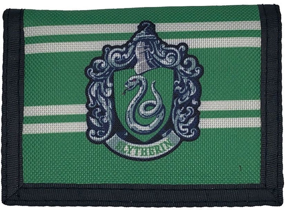 Harry Potter Slytherin Nylon TriFold Portemonnee