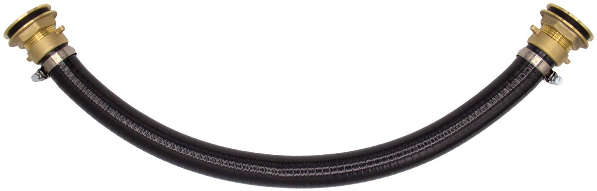 Regenton connector set - messing - verbindingsslang 50 cm