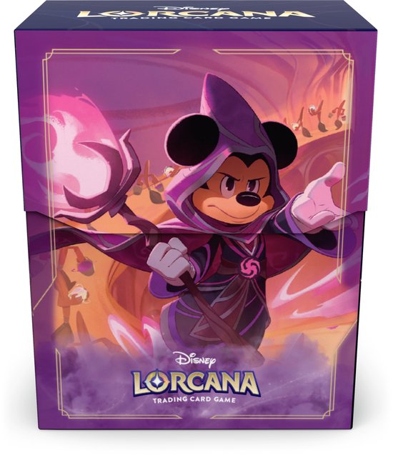 Ravensburger Disney Lorcana TCG Deck Box Mickey Mouse Card Boxes