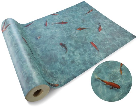 Karat Revêtements de sol - Sols en PVC 3D - Koi - 100 x 400 cm