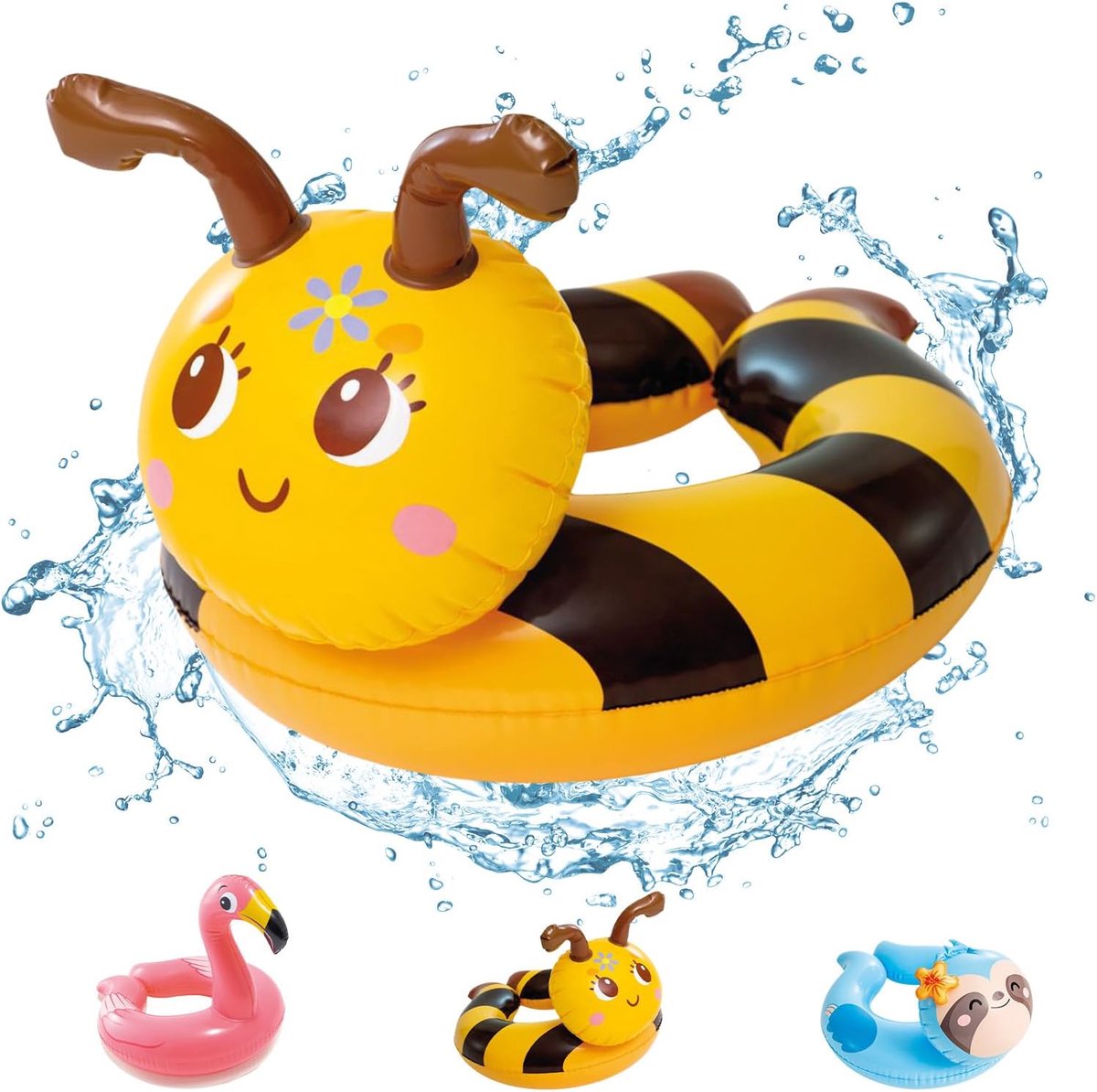 Opblaasbare zwemring voor volwassenen - Ergonomisch en duurzaam voor plezier in het water