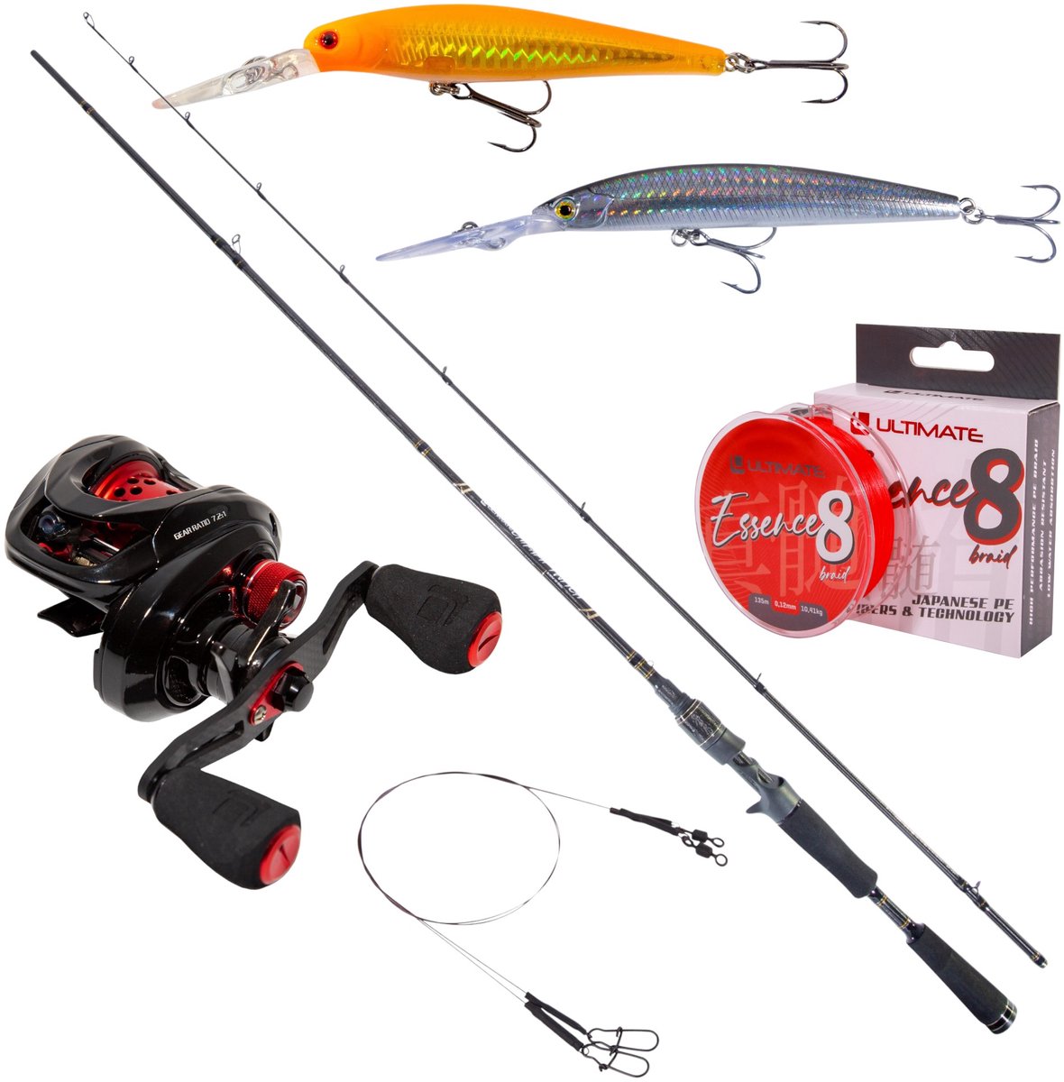 Ultimate Chikara Baitcaster Twitchbait Set | Roofvis set