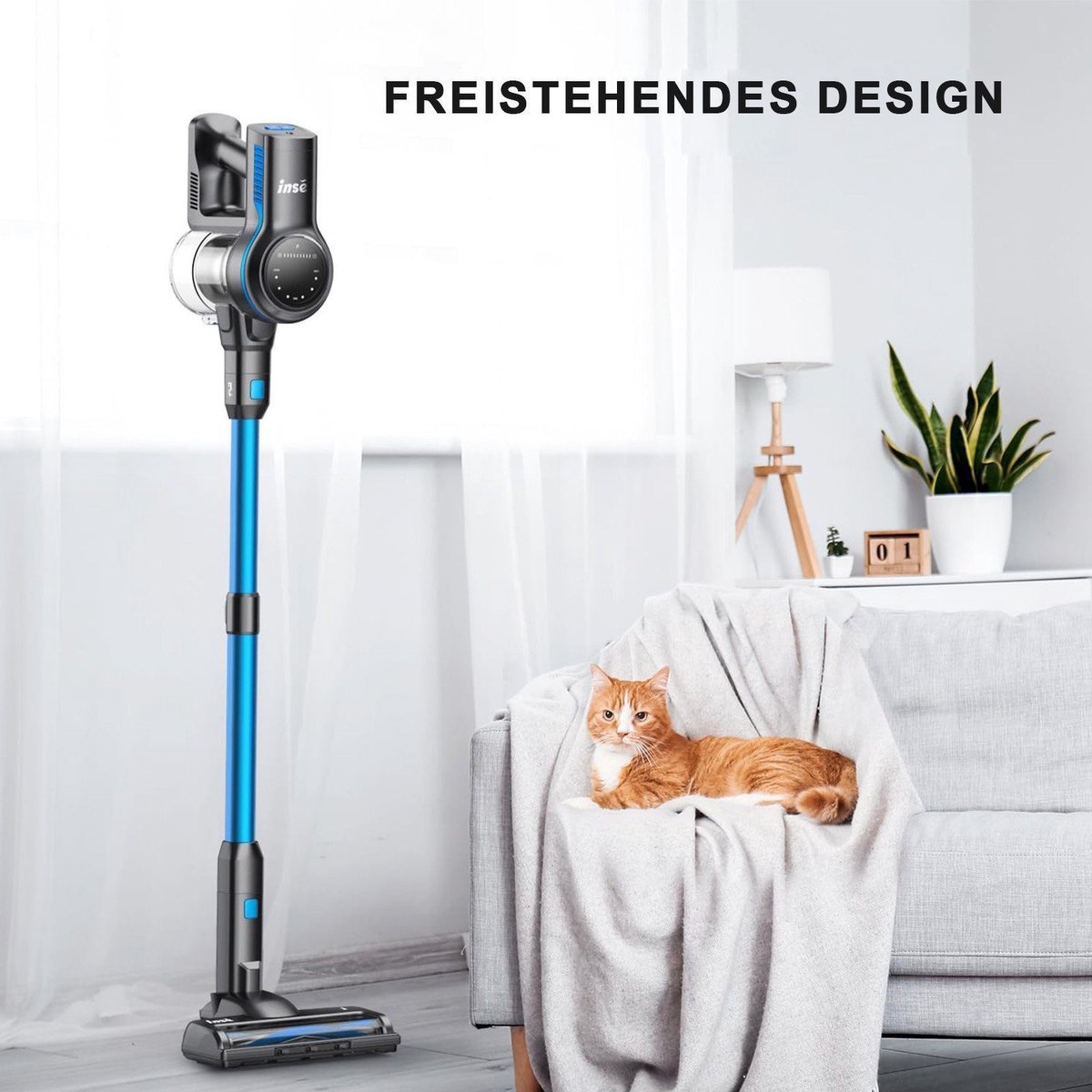 INSE S7P Draadloze Steelstofzuiger 6-in-1 Lichtgewicht 26 - afbeelding 2