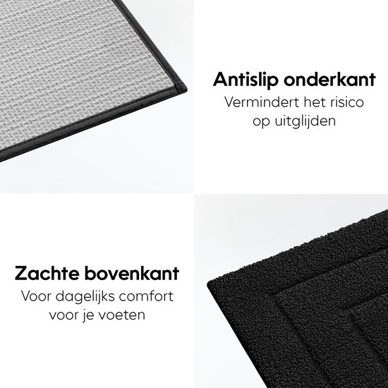 Houten Badmat Badkamer Houten Badmat Rechthoekig, Antislip