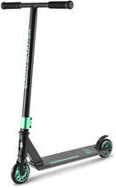 Suotu Stuntstep - Step - Stuntstep Jongens en meisjes - Kinderstep - Maximale stuurhoogte: 78 cm - Aluminium - Zwart/Green
