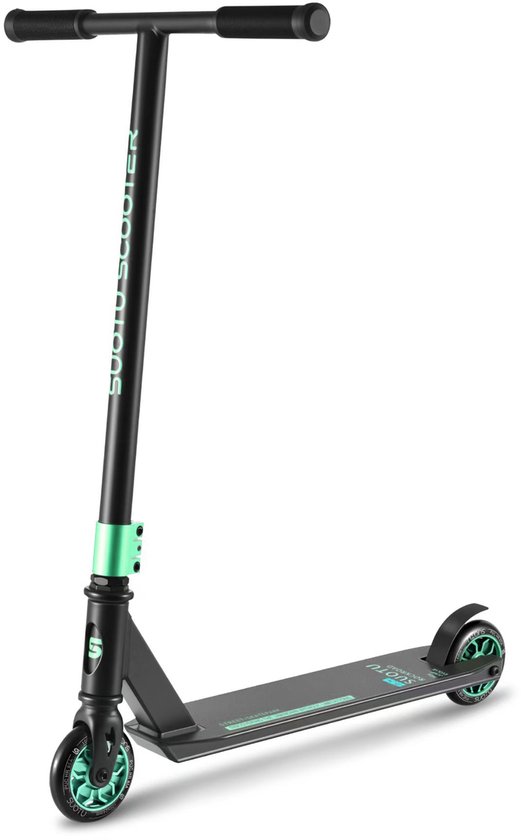 Suotu Stuntstep - Step - Stuntstep Jongens en meisjes - Kinderstep - Maximale stuurhoogte: 78 cm - Aluminium - Zwart/Green
