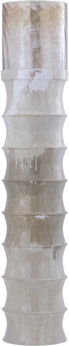 PTMD Windlicht Kaylyne - Beige - 27x27x130cm