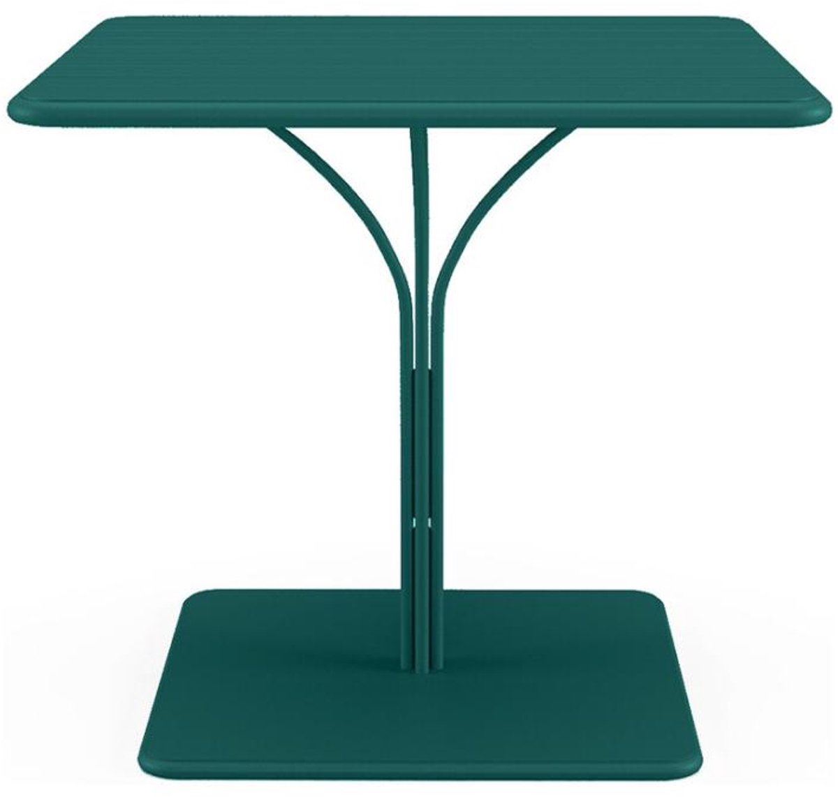 Vente-unique Tuinset L80 cm van metaal - Blauwgroen - MIRMANDE van MYLIA L 80 cm x H 75 cm x D 80 cm