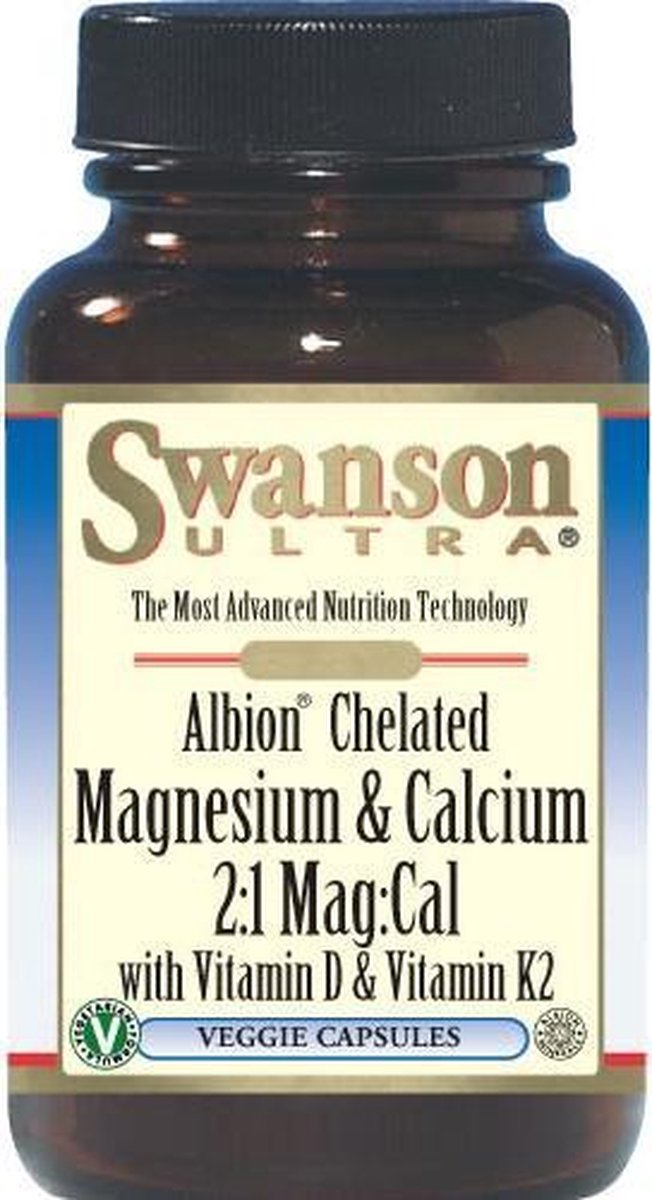 Swanson Health Ultra Albion Magnesium & Calcium
