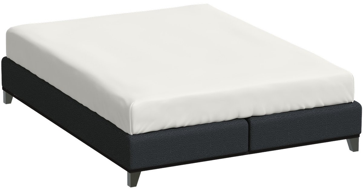 Bella Donna Tweepersoons Hoeslaken Jersey - linnen-0119 140/200-160/220