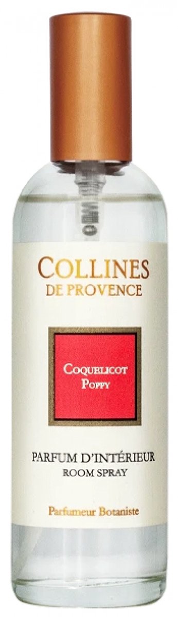 Collines de Provence Bloemen en Schors Huisparfum 100 ml (Geur : Poppy)