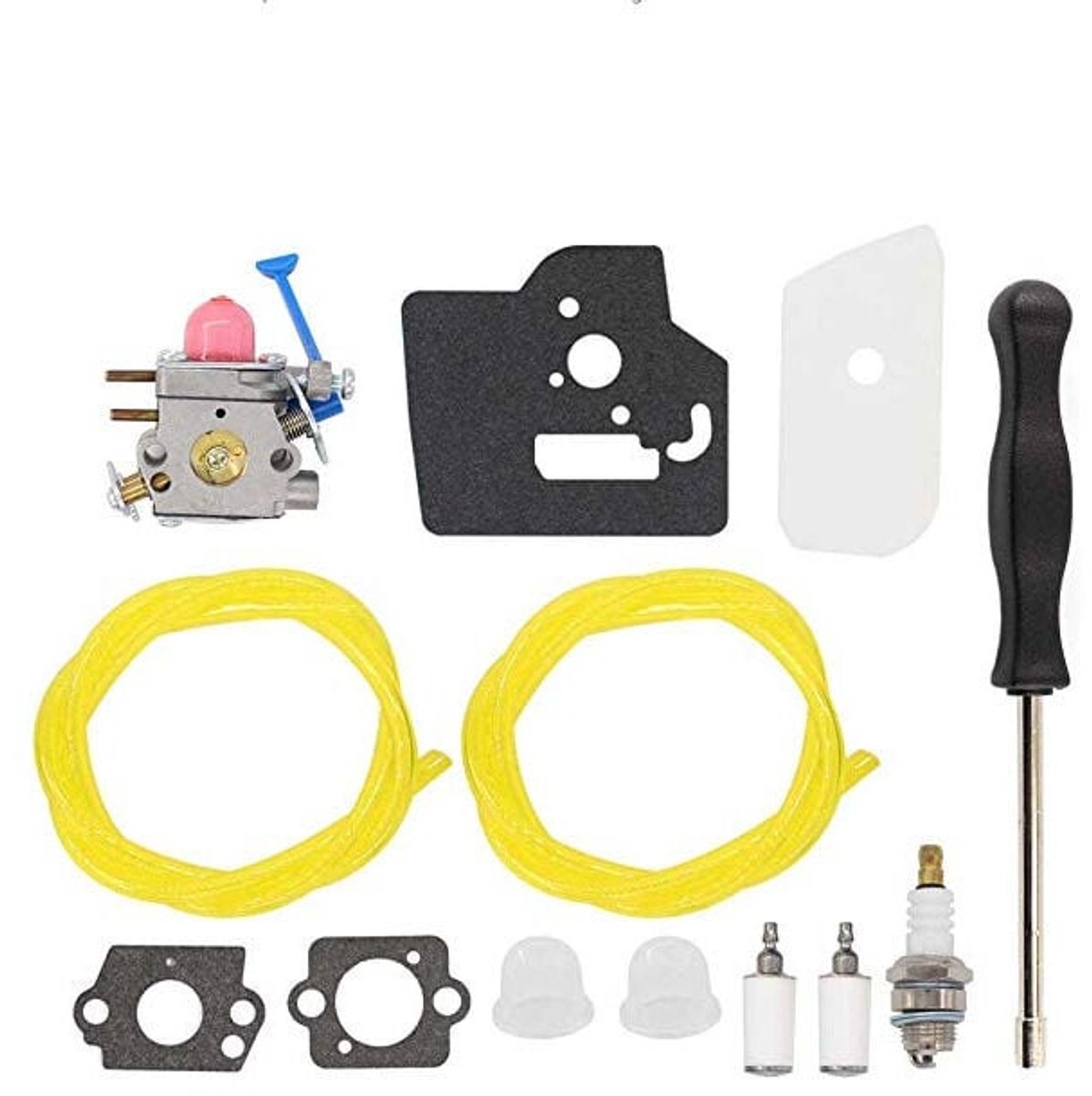 Geschikt voor Husqvarna 124L 128L 545081850 Carburateur Montage - Zama C1Q Vervanging - W40 W38