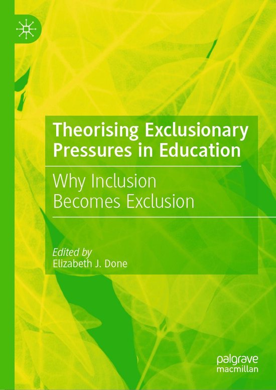 Education (R0) - Theorising Exclusionary Pressures in Educat ... - cover