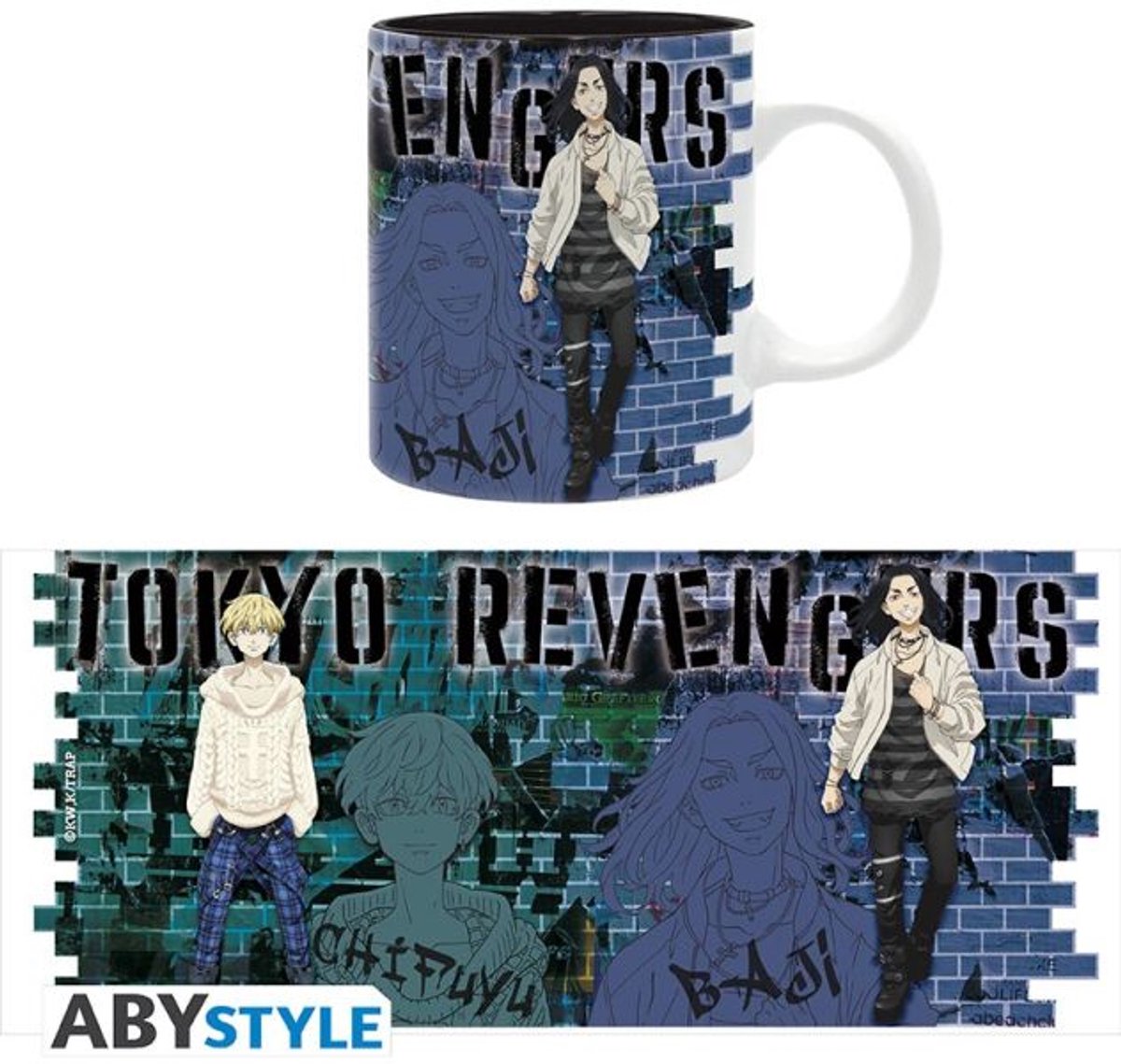 ABYstyle Tokyo Revengers Mok-Baji & Chifuyu (Diversen) Nieuw