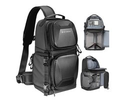 Professionele Waterdichte Camera Sling Bag - Hardshell Crossbody Rugzak voor DSLR/SLR/Mirrorless