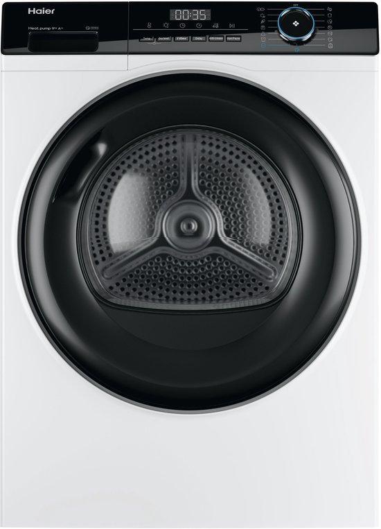 Haier HD90-A2939-S - Wasdroger - 9kg - Geconnecteerd - 15 programma’s - 10 jaar garantie op onderdelen