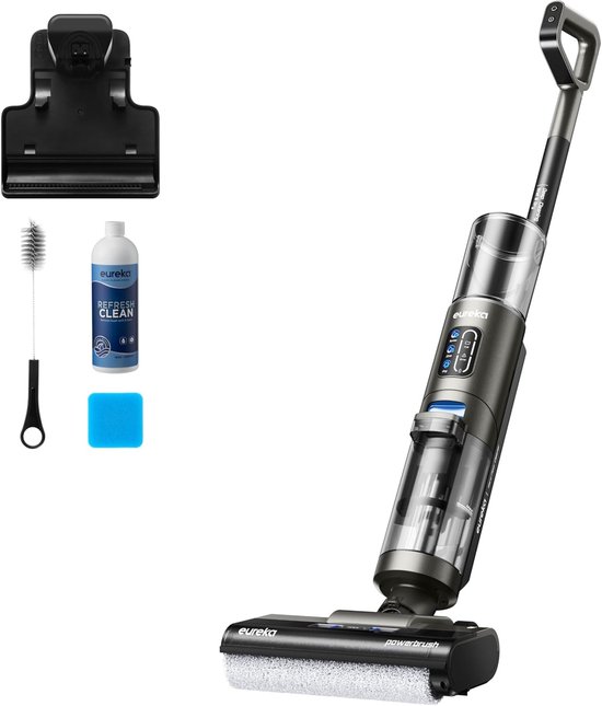 Foto: Eureka draadloze verticale stofzuiger rapid wash gx5 pro met wasfunctie