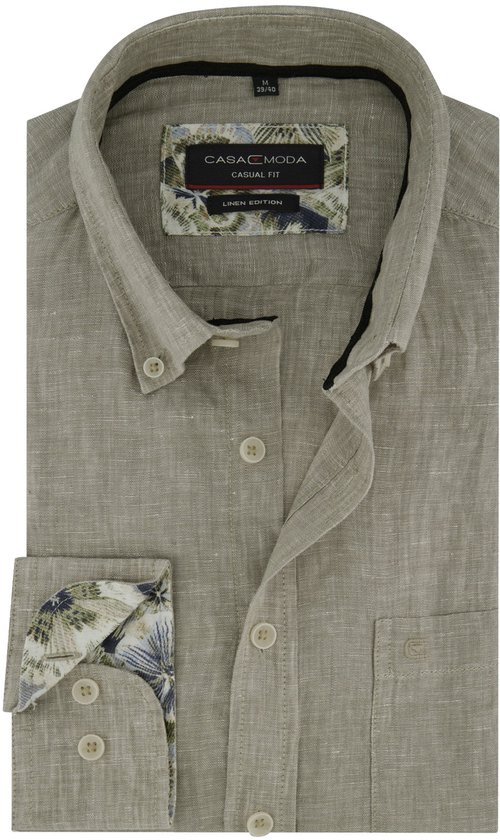 Casa Moda chemise décontractée gris