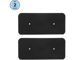 Bramokava 2x Filter geschikt voor Hoover Candy Droger 40006731 - 275 x 125 mm Spons Foam Schuimfilter