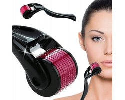 Derma Roller 0.5 MM I Dermaroller I Dermarolling I 540 Naalden| Baardroller I Stimuleert Haar en Baardgroei I Gezichtsverzorging | Huidverzorging
