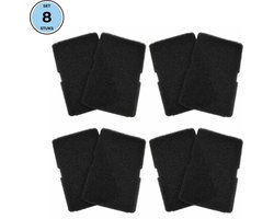 Bramokava 8x Filter geschikt voor Beko Blomberg Droger 2964840100 - 235 x 150 mm - Spons Foam Schuimfilter