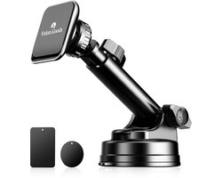 Telefoonhouder Met Zuignap - Magneet - Dashboard - Telefoonhouder auto magnetisch - Geschikt Voor Dashboard & Voorruit Raam - Telefoonhouders Auto - Universele Telefoonhouder - Uittrekbare Arm