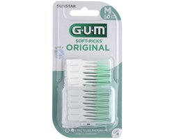 GUM - Soft-Picks Original Medium - 4 x 50 pièces - Lot avantageux