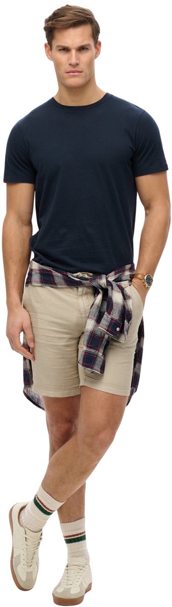 Superdry T-shirt Korte mouw shirt Marineblauw